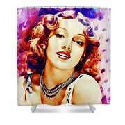 Lana Turner, Vintage Movie Star Painting by Esoterica Art Agency - Fine ...