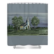 Country Church On A Summer Night Painting By Charlotte, 49% OFF