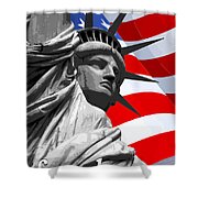 QWEST Statue of Liberty and American Flag 2002 Phone Card 