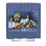 Happy New Year Shower Curtain Happy New Year Shower Curtain