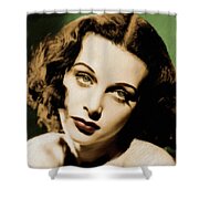 Hedy Lamarr, Vintage Actress Painting by Esoterica Art Agency
