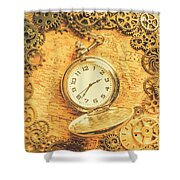 Invention Of Time Shower Curtain Invention Of Time Shower Curtain