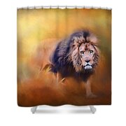 Lion - Pride Of Africa 3 - Tribute To Cecil Shower Curtain