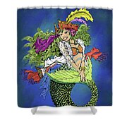 Pirate Mermaid Shower Curtain For Sale By Jack Rotoli