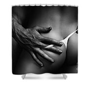 Wall Art print MXI33173 Romantic young woman in underwear with long sexy  legs lying half-naked Yoga Mat by Maxim Images Exquisite Prints - Pixels