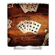 Straight Flush Shower Curtain Straight Flush Shower Curtain