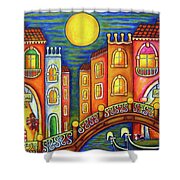 Venice Soiree Shower Curtain Venice Soiree Shower Curtain