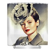 Gene Tierney, Vintage Actress Painting by Esoterica Art Agency - Fine ...