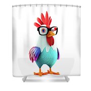 funny rooster cartoon