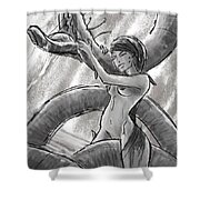 Fantasy Art Pussy - Bad Dragon sex Snake erotic fantasy Succubus art hentai pussy nude girl  boobs Alien Incubus nipple Shower Curtain by Michael Milotvorsky - Pixels