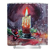 Christmas candle still life Painting by Ibolya Taligas - Pixels