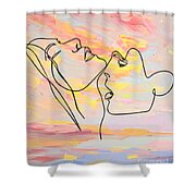 Funny romantic stick couple holding hands, minimal line art drawing, couple  in love art print Jigsaw Puzzle by Mounir Khalfouf - Pixels Puzzles