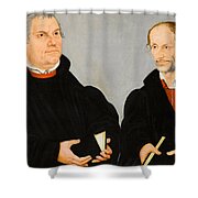 Martin Luther and Philipp Melanchthon Lucas Cranach der Jüngere Sankt B A2 02826 