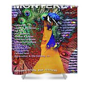 Monterey Pop Festival, Poster Art, Coral Green Mixed Media by