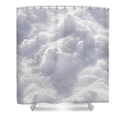 snow texture background, natural white snow powder in winter Stock