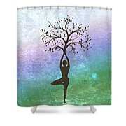 Yoga Tree Pose Balancing Asana Digital Art by Blue Press - Fine Art America