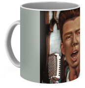 Rick Astley portrait Rickrolling rick-roll Never Gonna Give You Up Zip  Pouch by Argo - Fine Art America