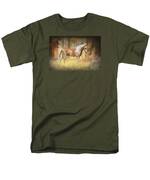 Gold In The Mist Men's T-Shirt  (Regular Fit) by Michelle Wrighton