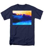 Abstract Sunrise Landscape  Men's T-Shirt  (Regular Fit) by Michelle Wrighton