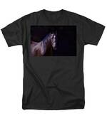 Dark Horse Men's T-Shirt (Regular Fit) by Michelle Wrighton