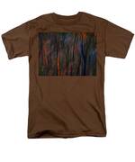 Ghost Trees At Sunset - Abstract Nature Photography Men's T-Shirt (Regular Fit) by Michelle Wrighton
