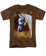Horse Of Colour Men's T-Shirt (Regular Fit) by Michelle Wrighton