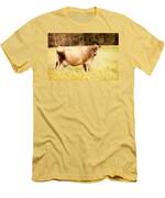 Dreamy Jersey Cow Men's T-Shirt (Athletic Fit)