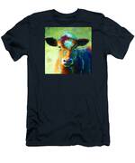 Rainbow Calf Men's T-Shirt (Athletic Fit)
