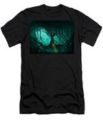 Forest Light Ethereal Fantasy Landscape  Men's T-Shirt (Athletic Fit)