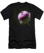 Bee On Thistle Men's T-Shirt (Athletic Fit)