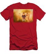Jersey Cow Farm Art Men's T-Shirt (Athletic Fit)