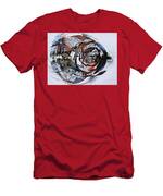Steampunk Metallic Fish Men's T-Shirt (Athletic Fit)