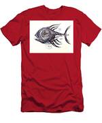 Asynchronous Hate Fish Men's T-Shirt (Athletic Fit)