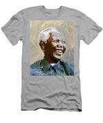 Nelson Mandela Painting by Linda Mears | Fine Art America