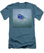 Blue Fairy Wren Men's T-Shirt (Athletic Fit)