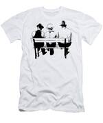 Sitting On A Park Bench Men's T-Shirt (Athletic Fit) Sitting On A Park Bench Men's T-Shirt (Athletic Fit)