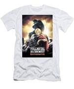 Anime T-Shirt Brotherhood Camisetas Frikis Alchemist Manga Corta 