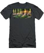 English Bluebell Woodland Path T-Shirt English Bluebell Woodland Path T-Shirt