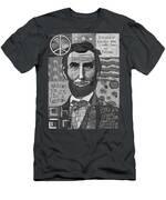Abraham Lincoln Sectional - Black and White Painting by David Hinds ...