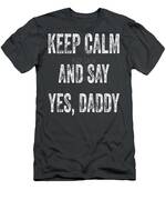 Funny Keep Calm Yes Daddy BDSM Kink Sex Lover Xmas Vector Backpack