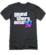 Grand Theft Auto VI GTA VI Logo Fanmade T-Shirt