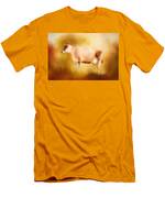 Jersey Cow In Field Men's T-Shirt (Athletic Fit)