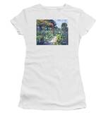 Giverny Garden De Monet Painting by David Lloyd Glover - Fine Art America