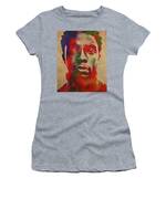 Chadwick Boseman Watercolor Portrait T-Shirt by Design Turnpike