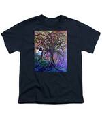 Children Under the Fantasy Tree with Jackie Joyner-Kersee Painting by ...