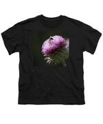 Bee On Thistle Youth T-Shirt