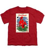 St. Louis Cardinals Vintage 1958 Scorecard Women's T-Shirt by Big