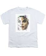 Michael Jackson Collection Kids T-Shirt by Marvin Blaine - Fine Art America