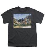 Vincent van Gogh, Mountains at Saint-Rémy