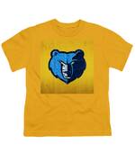 Memphis Grizzlies Basketball Team Retro Logo Vintage Recycled Tennessee  License Plate Art T-Shirt